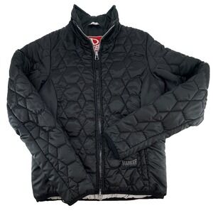 Marker Quilted Jacket Womens XS Size 4 Black Insulated Lightweight Ski Coat